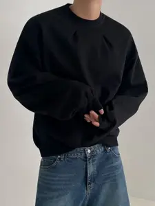 StyleCast Men Solid Cotton Sweatshirt