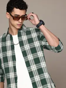 The Roadster Life Co. Checked Pure Cotton Casual Shirt