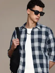 The Roadster Life Co. Checked Pure Cotton Casual Shirt