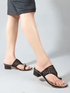 DressBerry Women Block Heel Sandals