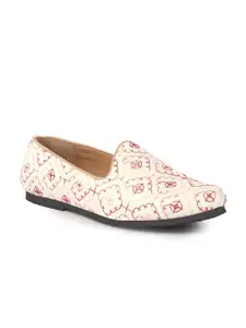 FAUSTO Men Woven Design Mojaris