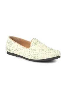 FAUSTO Men Printed Mojaris