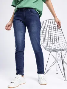 glitchez Women Slim Fit Light Fade Stretchable Jeans