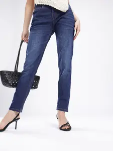 glitchez Women Slim Fit Light Fade Stretchable Jeans