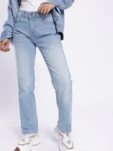 glitchez Women Straight Fit Stretchable Jeans