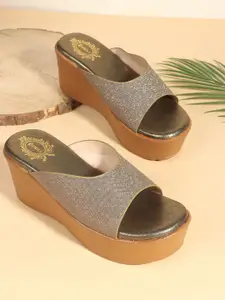 Denill Women Embellished Flatform Sandals