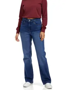 glitchez Women Straight Fit Light Fade Jeans