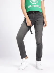 glitchez Women Slim Fit Light Fade Stretchable Jeans