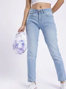 glitchez Women Slim Fit Light Fade Stretchable Jeans