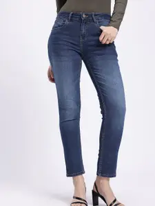 glitchez Women Heavy Fade Stretchable Jeans