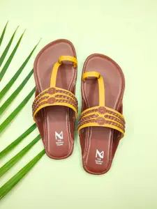 THE MADRAS TRUNK Women Open Toe Flats