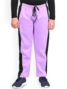 BAESD Boys Colourblocked Mid-Rise Track Pants