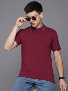 Raymond Men Polo Collar Pure Cotton T-shirt