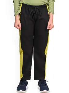 BAESD Boys Colourblocked Mid Rise Track Pants