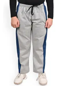 BAESD Boys Colourblocked Regular Fit Mid-Rise Track Pants