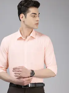 Park Avenue Slim Fit Textured Formal Shirt