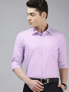 Park Avenue Slim Fit Textured Formal Shirt