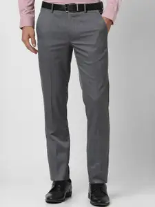 Van Heusen Men Slim Fit Formal Trousers