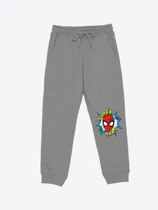YK Marvel Boys Spider-Man Graphic Printed Joggers