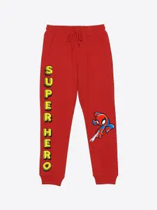 YK Marvel Boys Graphic Printed Joggers