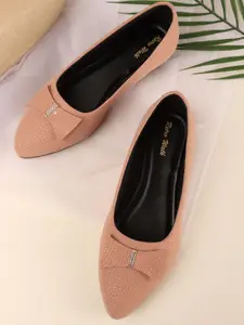 Retro Walk Women Ballerinas with Buckles Flats