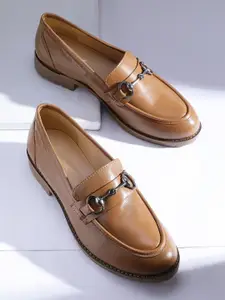 Kenneth Cole Women Leather Horsebit Loafers