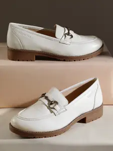 Kenneth Cole Women Leather Horsebit Loafers