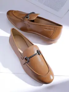 Kenneth Cole Women Leather Horsebit Loafers