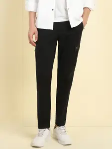 Allen Solly Men Mid-Rise Slim Fit Cargos Trousers