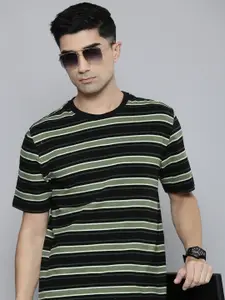 Levis Round Neck Striped Casual T-shirt