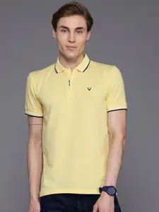 Allen Solly Polo Collar Regular Fit T-shirt with Hem Slits