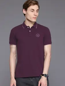 Allen Solly Polo Collar Regular Fit T-shirt with Hem Slits
