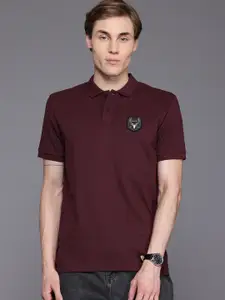 Allen Solly Polo Collar Regular Fit T-shirt with Hem Slits