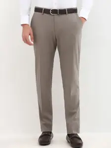 Allen Solly Sport Men Slim Fit Mid-Rise Formal Trousers