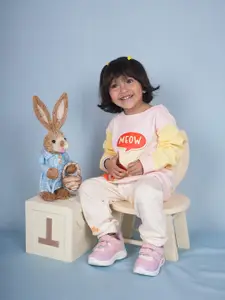 BONTOTS Boys Cotton Typography Printed Joggers