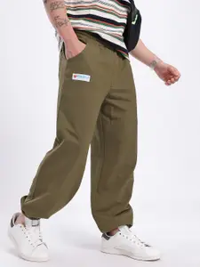 glitchez Men Baggy Fit Joggers