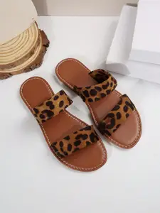 Jbarg Women Printed Open Toe Flats