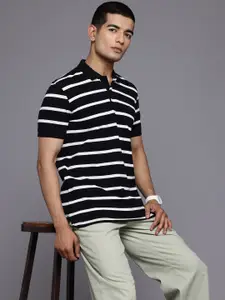 Allen Solly Striped Polo Collar T-shirt