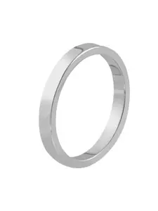 StyleCast Silver-Toned Elegant Adjustable Finger Ring