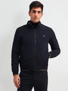 Arrow Sport Men Solid Bomber Jacket