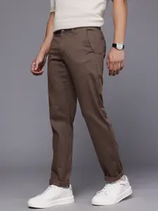 Louis Philippe Sport Men Printed Slim Fit Chinos Trousers