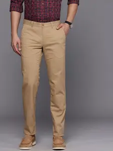 Louis Philippe Sport Men Printed Slim Fit Chinos Trousers