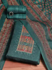 Biba Floral Printed Pashmina Unstitched Dress Material