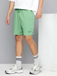 Levis Men Pure Cotton Typography Printed Shorts