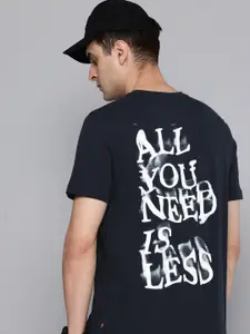 Levis Pure Cotton Typography Printed T-shirt