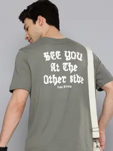 Levis Pure Cotton Typography Printed T-shirt