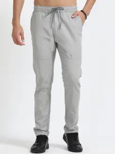NEVER NEUD Men Relaxed Regular Fit Mid-Rise Regular Trousers
