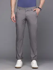 Allen Solly Men Textured Slim Fit Chinos