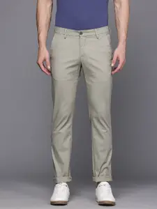 Allen Solly Men Printed Slim Fit Chinos