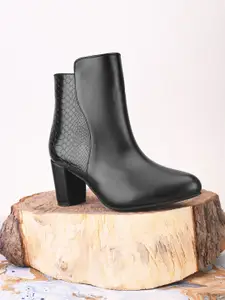 The Roadster Lifestyle Co Women Block-Heeled Chelsea Boots